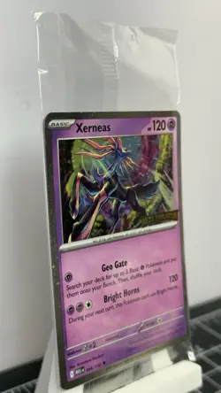 Xerneas 64/132 - 2025 Bestbuy Stamped Promo - Pokemon TCG Mega Evolution 2025 - Image 3