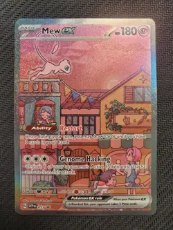 Mew EX 151 Promo 053 Sv: Scarlet & Violet Pokemon - English - NM - Holo - Image 2