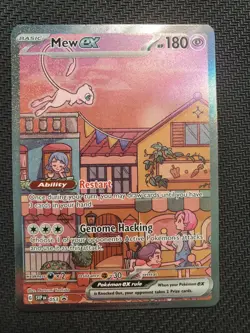 Mew EX 151 Promo 053 Sv: Scarlet & Violet Pokemon - English - NM - Holo - Image 3