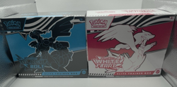 Pokemon Scarlet & Violet White Flare & Black Bolt Elite Trainer Box Set IN HAND - Image 1