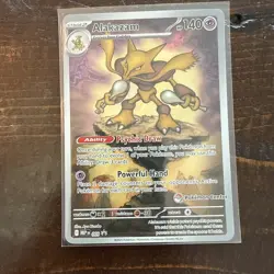Pokemon Center Stamped Alakazam 009 - English - Mega Evolutions - ETB Promo - Image 1