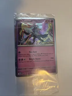 Pokemon Mega Evolution Xerneas Best Buy Stamped Promo Sealed 064/132 - Image 1