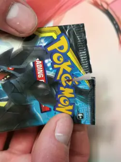 EMPTY - Pokemon - Team Up - Sun & Moon - Zekrom Pikachu Pack Wrapper - Image 2
