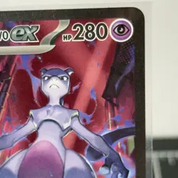 Pokemon Team Rockets Mewtwo EX SIR 231/182 NM Destined Rivals - Fresh Pull - Image 5