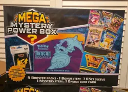 POKEMON SPRING EDITION 2024 MEGA MYSTERY POWER BOX MEIJER EXCLUSIVE - Image 1