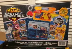 POKEMON SPRING EDITION 2024 MEGA MYSTERY POWER BOX MEIJER EXCLUSIVE - Image 5