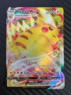 Pokemon TCG Pikachu VMAX SWSH286 Black Star Promo Sword & Shield NM - Image 1