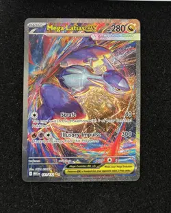 Pokemon TCG Mega Latias EX SIR 181/132 Mega Evolution English 2025 - Image 1
