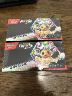 Pokemon Prismatic Evolutions Surprise Box SEALED New x2 Boxes! - Image 1