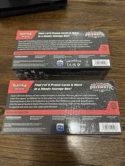 Pokemon Prismatic Evolutions Surprise Box SEALED New x2 Boxes! - Image 2