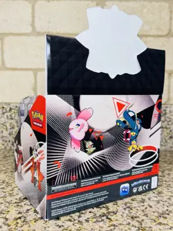 Pokemon Unova Black Bolt & White Flare Mini Tin Display Box 8 Sealed Tins - Image 2