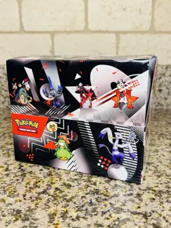 Pokemon Unova Black Bolt & White Flare Mini Tin Display Box 8 Sealed Tins - Image 4