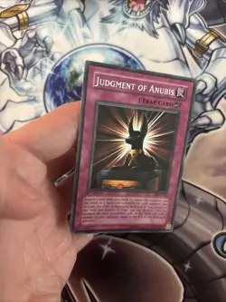 (EF) YU-GI-OH! JUDGMENT OF ANUBIS-SR-DCR-105-1ST EDITION LP - Image 5