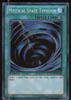 Yu-Gi-Oh TCG LC 3: Yugi's World #LCYW-EN062 Mystical Space Typhoon - Image 1