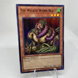 Yugioh The Wicked Worm Beast KC01-EN031 Ultra Rare 25th Anniversary Kaiba Set - Image 5