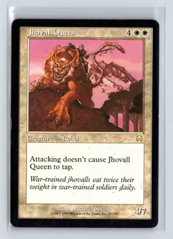 JHOVALL QUEEN - MTG Magic the Gathering Card - Mercadian Masques - Rare - Image 1