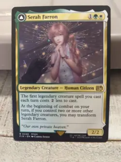 Magic the Gathering Final Fantasy Serah Farron Card #0240 NM Regular - Image 1