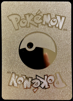 Charizard V Gold Foil Textured Display Card - Image 3