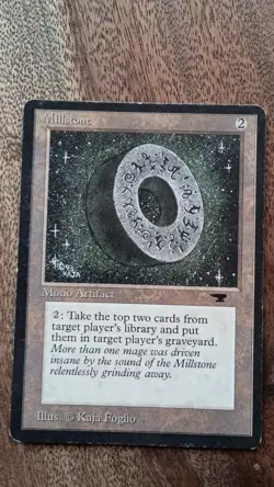 Millstone Magic the Gathering Antiquities Uncommon Card Regular - Image 2