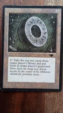 Millstone Magic the Gathering Antiquities Uncommon Card Regular - Image 3