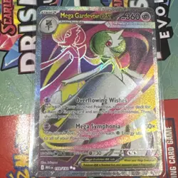 Mega Gardevoir EX 159/132 Full Art Ultra Rare Mega Evolution Holo Pokemon Card - Image 3
