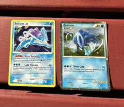 Suicune - 19/132 - Pokemon Secret Wonders Holo Card LP - Image 1