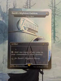 MTG Arcane Signet as "Earth's Mightiest Emblem" Promo Card Marvel X Secret Lair - Image 1