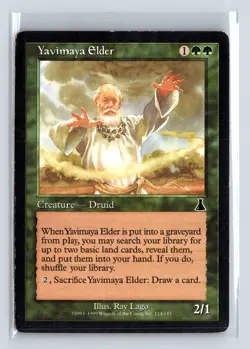 YAVIMAYA ELDER - MTG Magic the Gathering Card - Urza's Destiny - Common - Image 1
