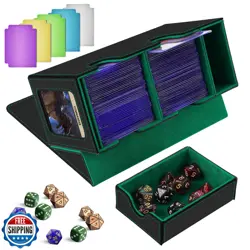 ATPWONZ MTG Deck Box with Commander Display,Holds 300+ Single-Sleeved Cards,D - Image 1