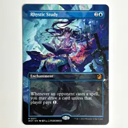 RHYSTIC STUDY MTG WOE - CARTE MAGIC THE GATHERING FR NEUF - Image 1