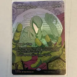 Mindbreak Trap (Borderless) - Marvel Universe Eternal-Legal Foil MTG - Image 1