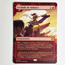 ESCALADE DE LA VIOLENCE MTG WOE - CARTE MAGIC THE GATHERING FR NEUF - Image 1