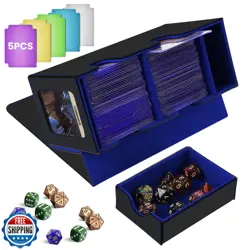 ATPWONZ MTG Deck Box with Commander Display,Holds 300+ Single-Sleeved Cards,D - Image 1