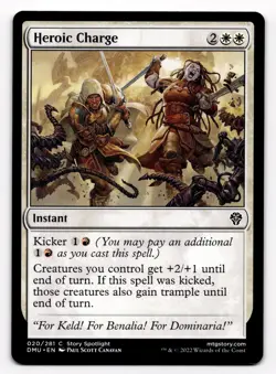 2022 MTG Heroic Charge Common Dominaria United #20 - Image 1