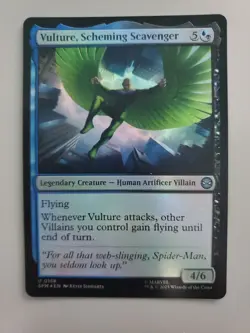 MTG Vulture, Scheming Scavenger Marvel's Spider-Man Foil Uncommon - Image 1