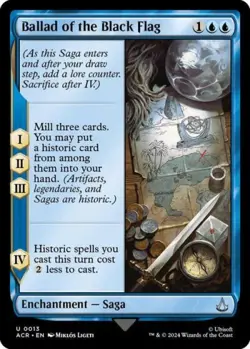 Ballad of the Black Flag - Near Mint MTG Universes Beyond: Assassin's Creed - Image 1