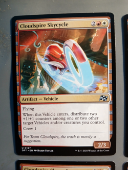 4X - MTG - MAGIC THE GATHERING MTG AETHERDRIFT CLOUDSPIRE SKYCYCLE NM/M - Image 2