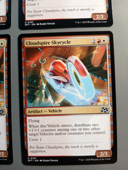 4X - MTG - MAGIC THE GATHERING MTG AETHERDRIFT CLOUDSPIRE SKYCYCLE NM/M - Image 4