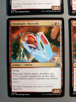 4X - MTG - MAGIC THE GATHERING MTG AETHERDRIFT CLOUDSPIRE SKYCYCLE NM/M - Image 5
