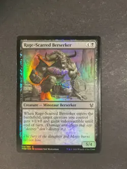 Rage-Scarred Berserker - Foil - Theros Beyond Death - Magic the Gathering - MTG - Image 1