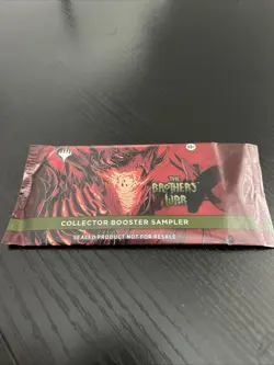 MTG The Brothers' War Collector Booster Sample Pack - Sealed - Image 1