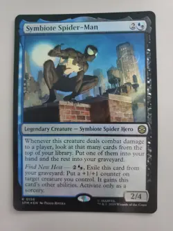 MTG Symbiote Spider-Man Marvel's Spider-Man Foil Rare - Image 1