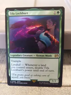 Tifa Lockhart - R0206 - Final Fantasy MTG Magic the Gathering NM 🔥🔥 - Image 1