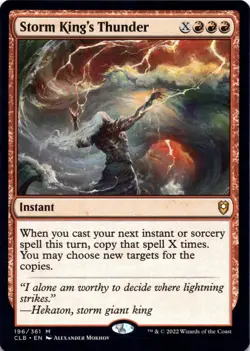 Storm King's Thunder Commander Legends: Battle for Baldur's Gate - Magic MTG NM - Image 1