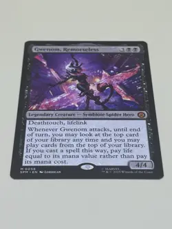 MTG Spider-Man Mythic Gwenom, Remorseless #0056 - Image 3