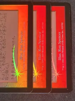 MTG Firebolt Odyssey Foil Japanese English English Card Set Used - Image 4