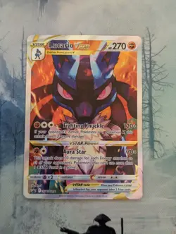 Pokemon TCG Lucario VSTAR SWSH291 Sword & Shield: Crown Zenith Promo Full Art - Image 1