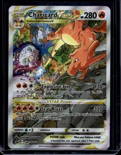 Pokemon SWSH: Sword & Shield Promo Cards Charizard VSTAR SWSH262 - Image 1