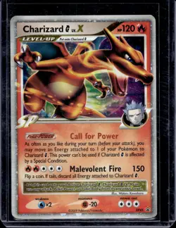 Pokemon Diamond and Pearl Promos Charizard G LV.X DP45 - Image 1
