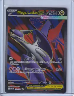 Pokemon Mega Evolution Mega Latios ex Full Art #163 NM/MINT - Image 3
